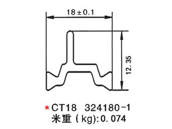 神農(nóng)架異型隔熱條