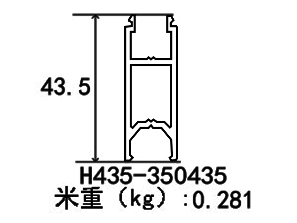 H435 350435