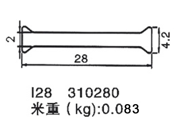 廊坊斷橋鋁門窗隔熱條