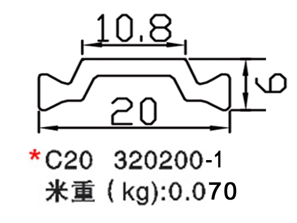 威海C20-1 320200-1